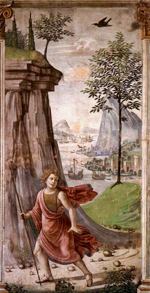 GHIRLANDAIO, Domenico St John the Baptist in the Desert